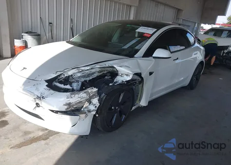 2022 Tesla Model 3 Long Range Dual Motor All-Wheel Drive from USA, damaged, VIN 5YJ3E1EB4NF261736